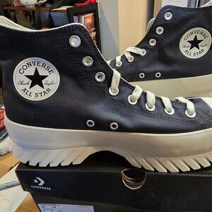 Converse Chuck Taylor All Star Lugged 2.0 High Dark Smoke Grey Size 10 Mens NEW